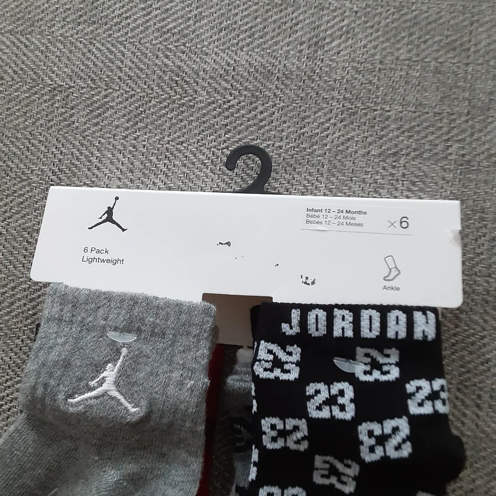 NIKE AIR JORDAN Kids Socks ( 6pk )